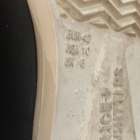 ALICE + WHITTLES legacy minimalist Low cut black white rain boot size10￼ - Picture 5 of 8